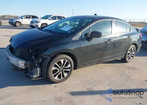 2015 Honda Civic Ex from USA, damaged, VIN 19XFB2F8XFE038543